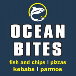 Ocean Bites logo.
